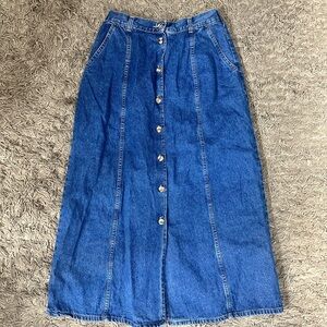 Hunt Club Blue Maxi Skirt